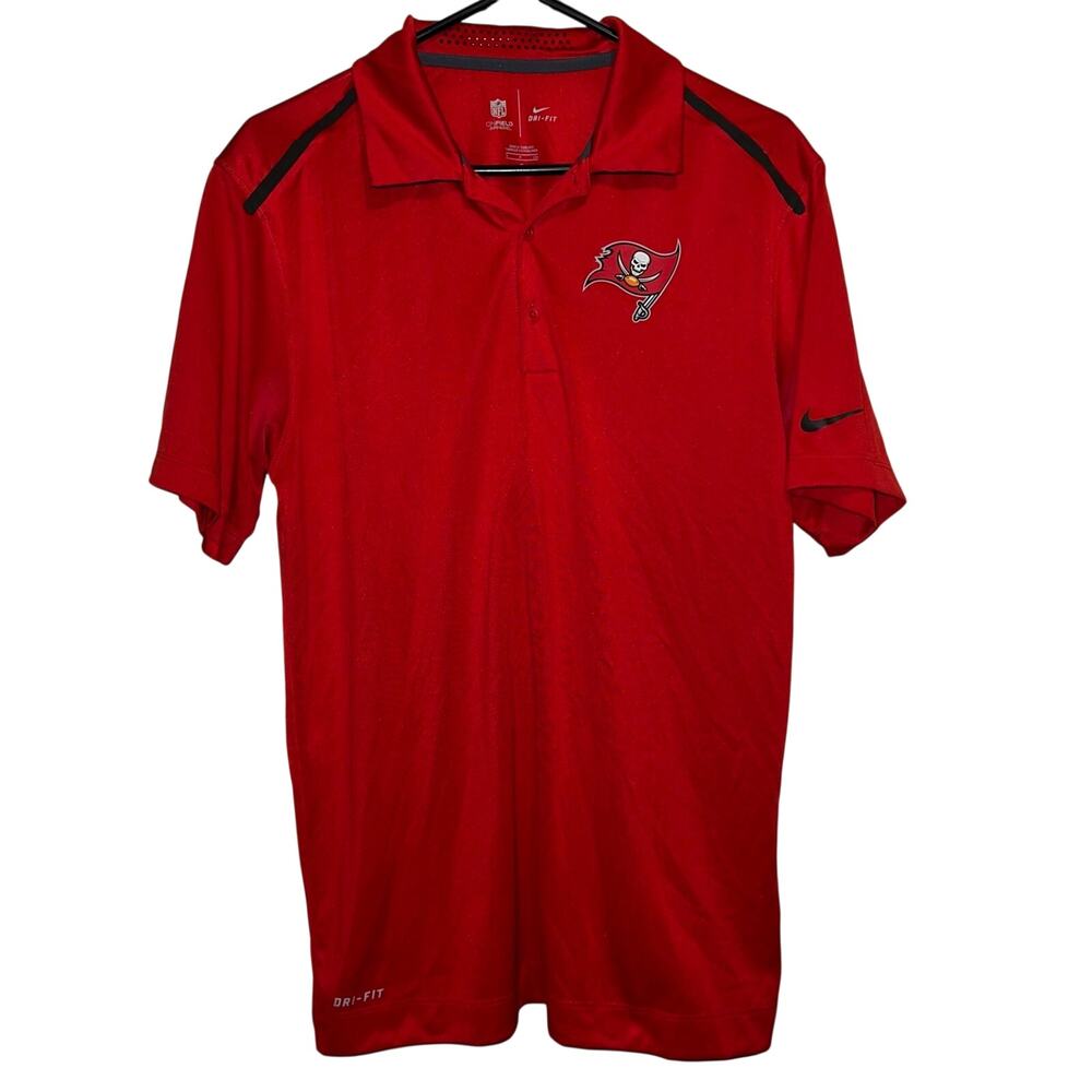 Tampa Bay Buccaneers NFL On Field Apparel Nike Dri-Fit Polo Shirt S